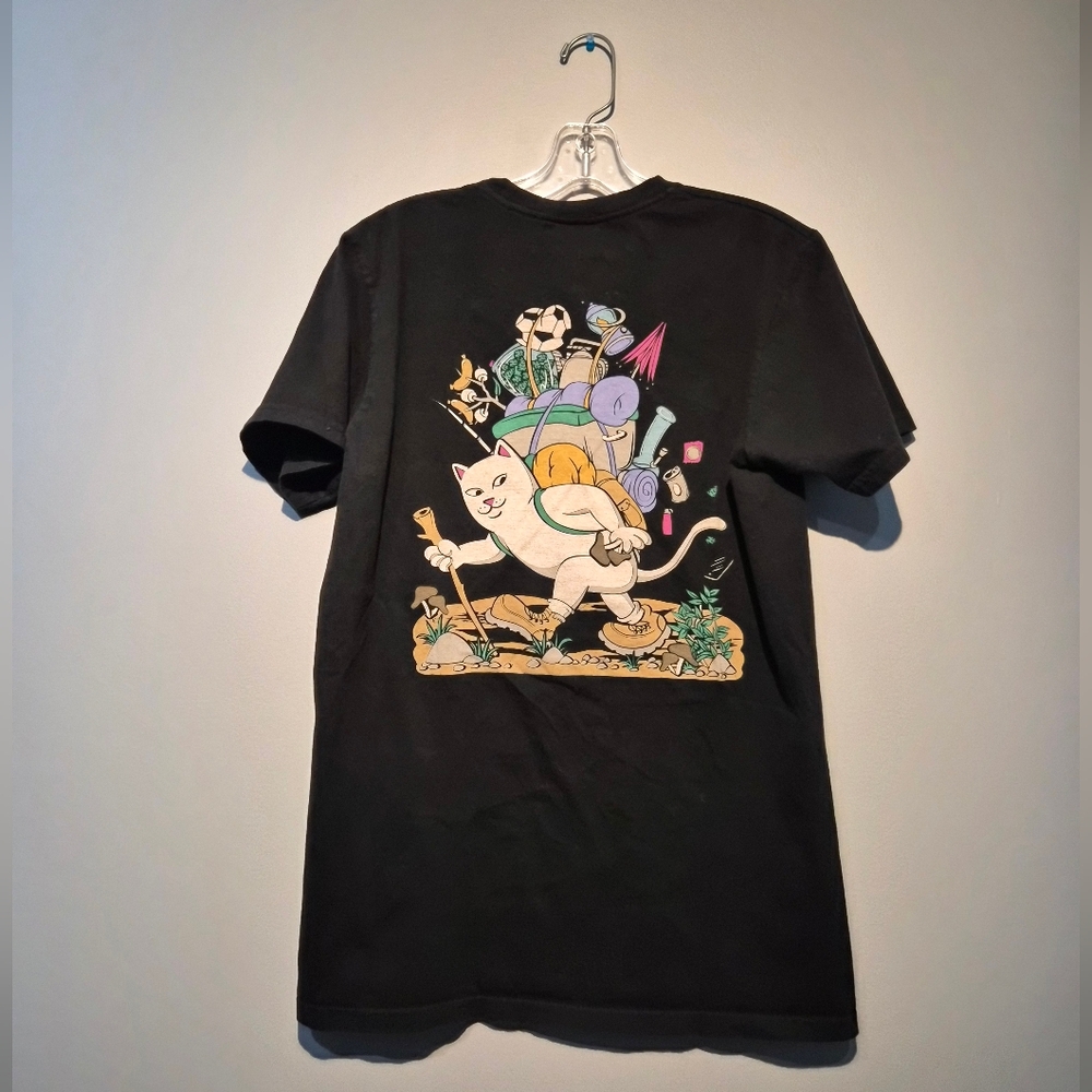 Ripndip Black Graphic T-Shirt | Size Medium